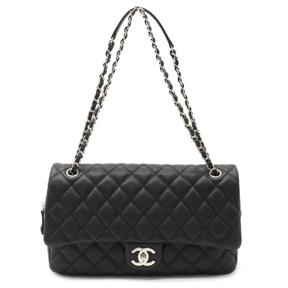 CHANEL MATELASSE COCOMARK ラムスキン Chanel Matelasse Coco Mark Handbag Gold Lambskin Women's